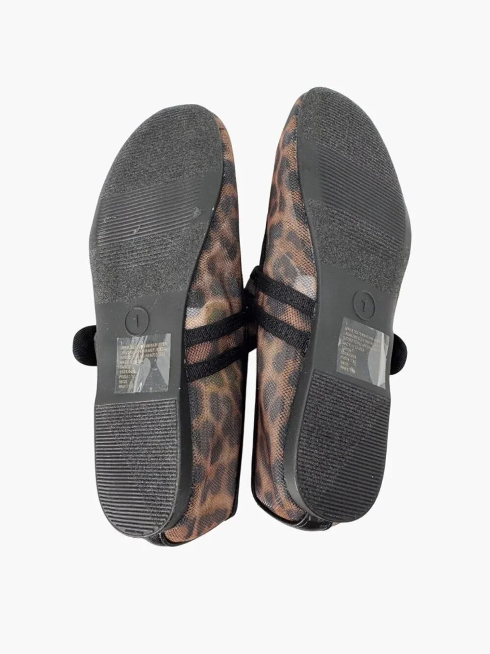NEW art class Kids' Quilla Mesh Ballet Flats - Brown - Size 1